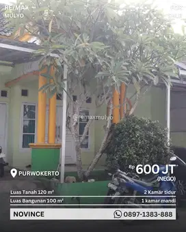 Dijual Rumah Lokasi Strategis Di Purwokerto