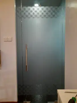 Sticker sandblast