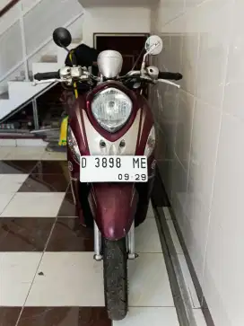 Mio Fino Tahun 2014 Ungu pull Injection