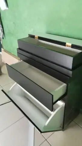 Kabinet aquarium + rak sepatu