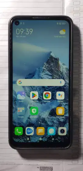 Redmi note  9 ram 6+2/128
