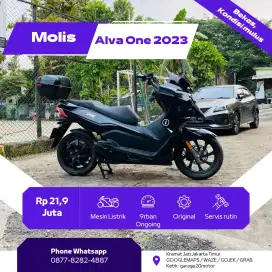 Motor Listrik Alva One Tahun 2023