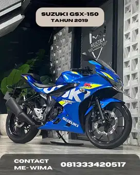 SUZUKI GSX-150 tahun 2019 - WIMA MUSTIKA SULFAT