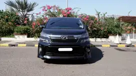 Toyota vellfire z golden eye 2014 hitam sunroof cash kredit bisa