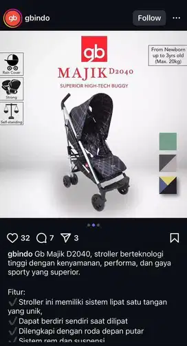 Stroller GB 2040