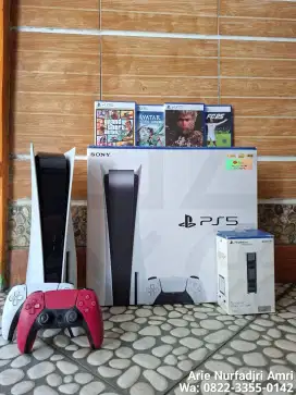 PS5 DISK RESMI INDO FULLSET BISA TUKER TAMBAH