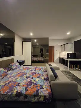 Full Furnish Bagus‼️Apartemen Puncak Kertajaya 2 BR jadi studio Loss