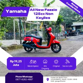 Yamaha All New Fazzio 125cc Non Keylles Hybrid ( Type Kunci)Tahun 2025