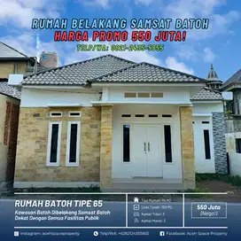 Dijual Rumah Murah dibelakang Samsat Batoh - Harga Promo 550 Juta!