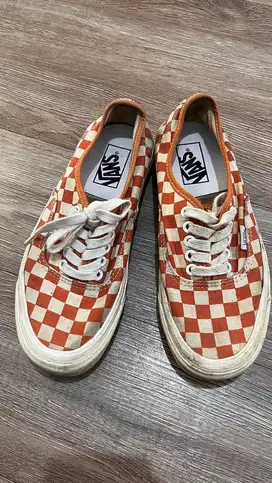 Jual Vans Checkerboard Orange 100% Original