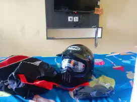 Helm Hbc Cakil kondisi Baru Lengkap