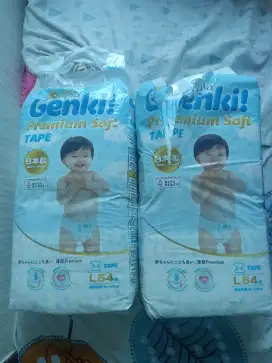 Pampers genki size L 54 pcs