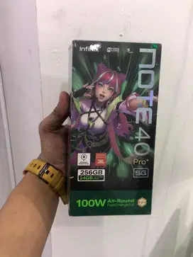 infinix note 40 pro+ 5G 8/256gb baru