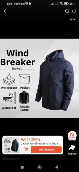 Jual jaket pasarut larisko