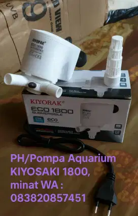 Pompa aquarium kiyosaki baru 1800