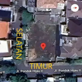 Dijual tanah kavling siap bangun area elite Pondok Indah Jaksel
