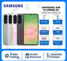 Kredit Samsung A56 256Gb Gratis 1x cicilan Tenor 9&12 Bln