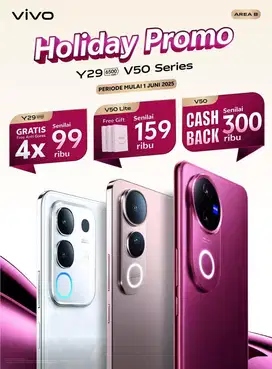 SPESIAL HOLIDAY VIVO CASHBACK s/d FREE SPESIAL GIFT