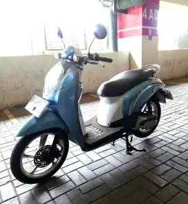 Scoppy biru  2012 karburator