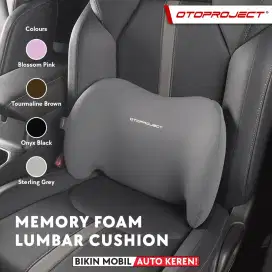 Bantal Punggung Premium Memory Foam Lumbar Cushion