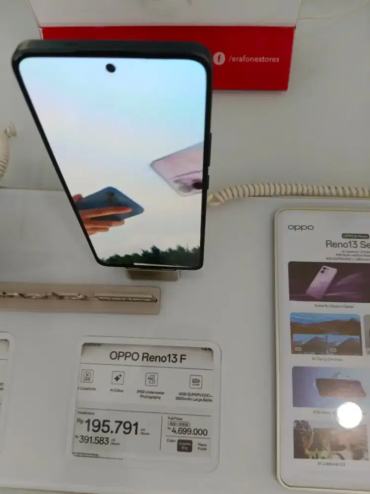 Oppo Reno13F Garansi Resmi Bisa cicilan tanpa DP juga