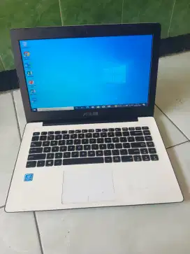 Asus X453S Celeron Ram 4gb hardisk 500gb siap pakai