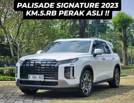 KM.5.RB PERAK| PALISADE SIGNATURE 2023 PUTIH RASA BARU NO MINUS !!