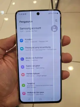 Dijual LCD nya aja Samsung Galaxy S21 FE minus 2 garis