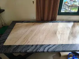 JUAL MEJA MARMER + JAM JAGUAR (JUAL CEPAT NEGO SAMPAI JADI)