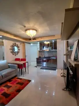 Sewa Murah Tiga Kamar Furnished Apartemen Bassura City 6,5 JT/1 Bulan