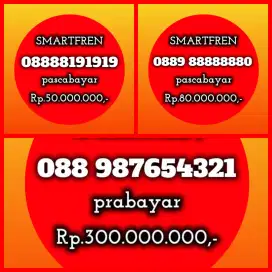 NOMOR CANTIK SMARTFREN
