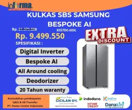 Lemari Es Bespoke samsung rs57