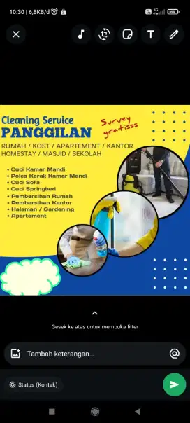 Cleaning service panggilan