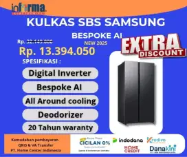 New lemari Es Samsung Bespoke AI RS70