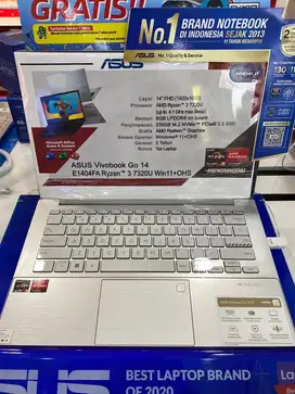 JUAL LAPTOP ASUS VIVOBOOK GO 14 E1404FA-FHD322M // LENOVO // ACER //HP