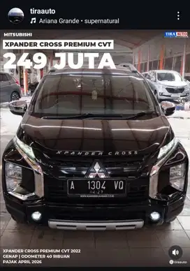 Xpander Cross AT 2022 Hitam Istimewah