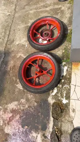 Velg dan ban aerox gagal repaint