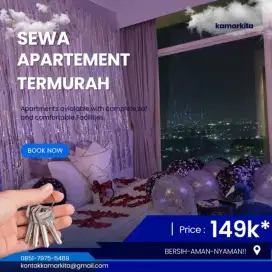 Sewa Apartemen Jakarta Pusat GREEN PRAMUKA Harian Transit Termurah