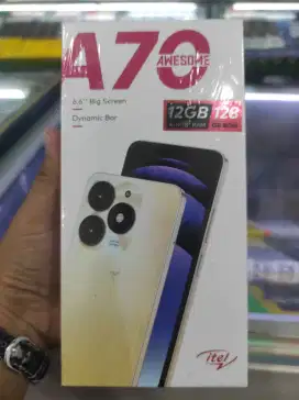Itel A70 4/128 & 4/256 baru garansi resmi bisa TT bisa kredit bisa cod