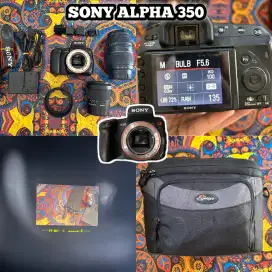 Dslr Sony Alpha 350 rare item