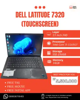 Laptop Touchscreen Dell Latitude 7320