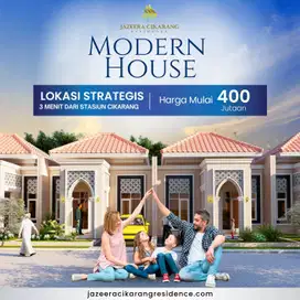 Dijual Rumah Jazeera Cikarang Residence - Type Gold Series 50/84