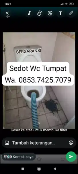 Wc Tumpat Tukang sedot saluran air sumbat Westafel mampet sumur bor