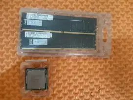 Processor gen7 g4560 dan ram vgen 8gb kit (4gbx2) 2666mhz