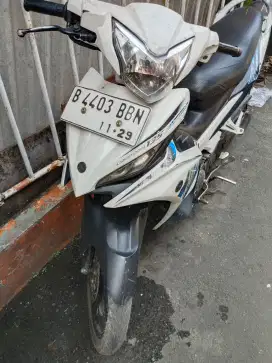 Yamaha Jupiter MX 135 CC no kopling th 2014 plat 2029 PJK pnjng