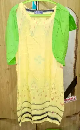 Dress batik solo merk putri kencana