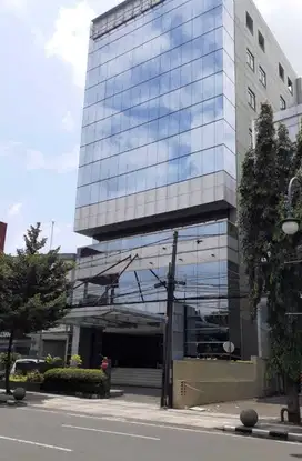 DIJUAL GEDUNG AKTIF BAGUS 8 LANTAI SIAP PAKAI DI MAINROAD ASIA AFRIKA