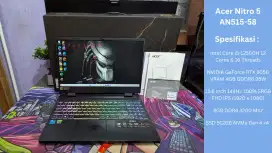 Laptop Gaming Acer Nitro 5 AN515-58 Intel Core i5-12500H RTX 3050 SSD