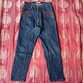 Celana denim Ne-net X isseymiyake X japanese branded