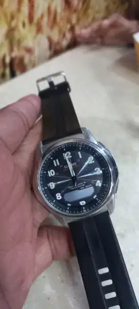 Jam tangan Casio WVA-M630 bekas perlu ganti batre